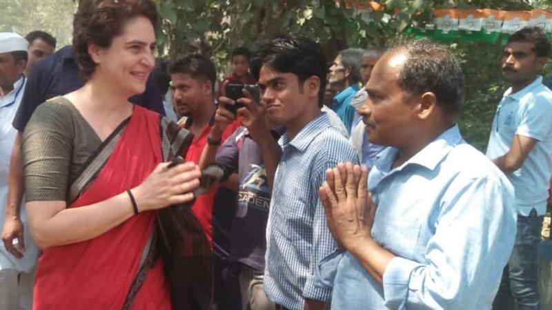 यूपी में ताबड़तोड़ दौरे कर रही हैं प्रियंका गाँधी