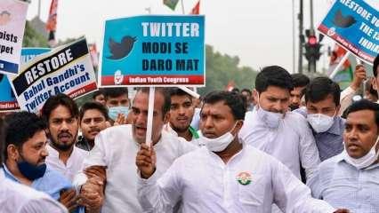 राहुल, सुरजेवाला के बाद कांग्रेस का ट्विटर हैंडल भी लॉक 