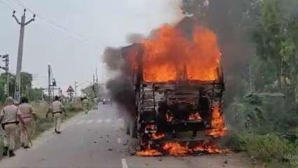 अग्निपथ: बिहार में चौथे दिन भी आगजनी, प्रदर्शन 