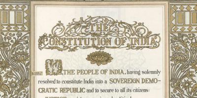Representative image. Preamble of the Indian Constitution. Photo: Wikipedia