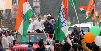 Rahul Gandhi's Bharat Jodo Yatra in Bengal's Birbhum. Photo: By arrangement.