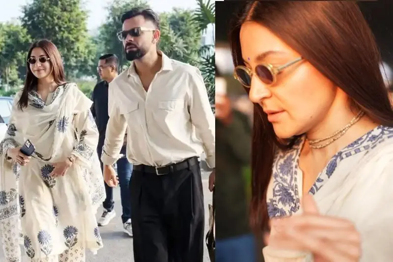 আমিষ ত্যাগ আগেই, এবার শুভ্রবসনে গলায় তুলসীর কণ্ঠীমালা, বলিউড বিমুখ অনুষ্কা কি আধ্যাত্ম্য চর্চায় মগ্ন?